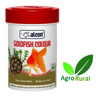 Alcon Goldfish Colour 100gr. Ração Extrusada P/ Peixes Kinguios & Carpas