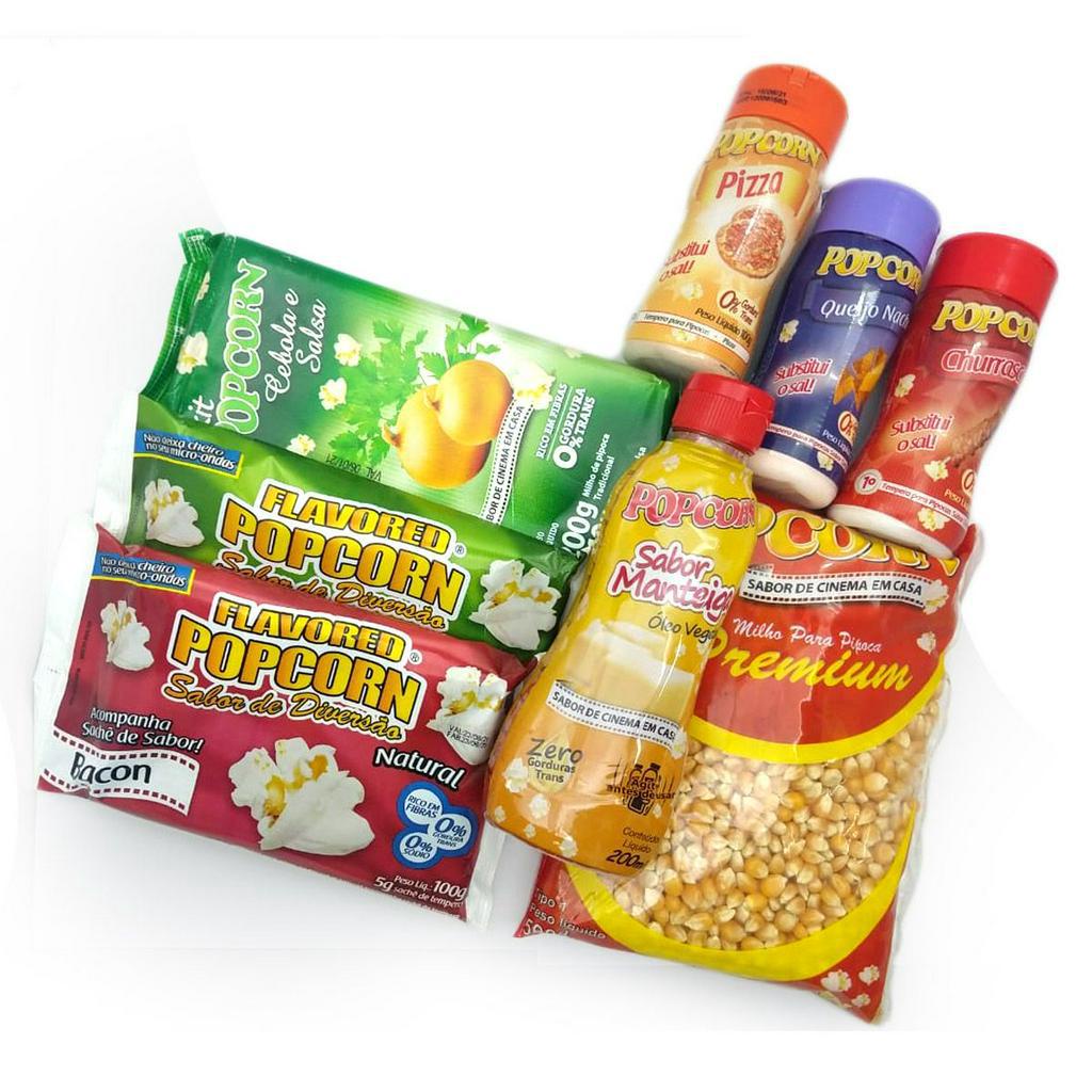 Combo Popcorn - Cinema em Casa nº4 | Shopee Brasil