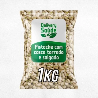 PISTACHE TORRADO SALGADO COM CASCA 1KG