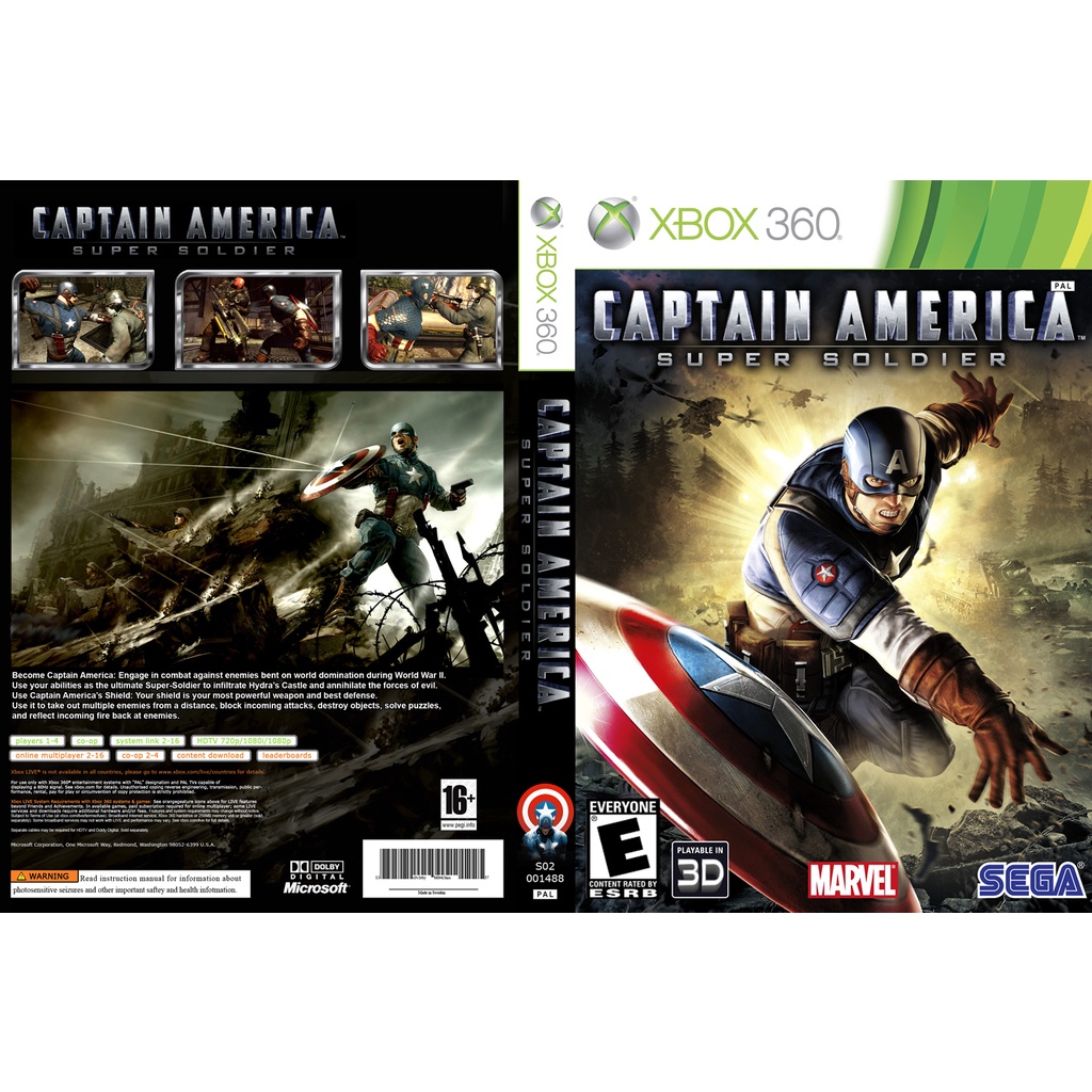 Captain America: Super Soldier - Xbox 360 em Promoção na Americanas