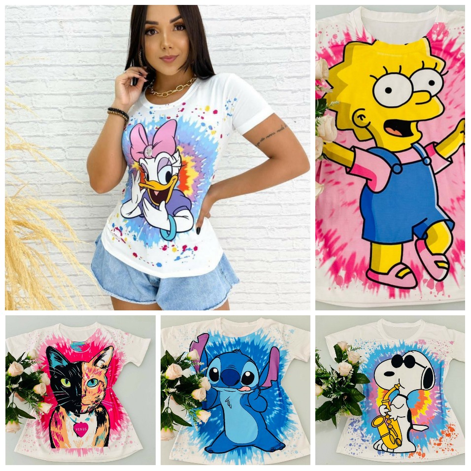 T-shirt Desenhos