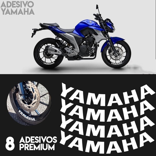 Adesivo Moto Trilha Yamaha Xtz 125 Caveira Azul 0,20mm 070