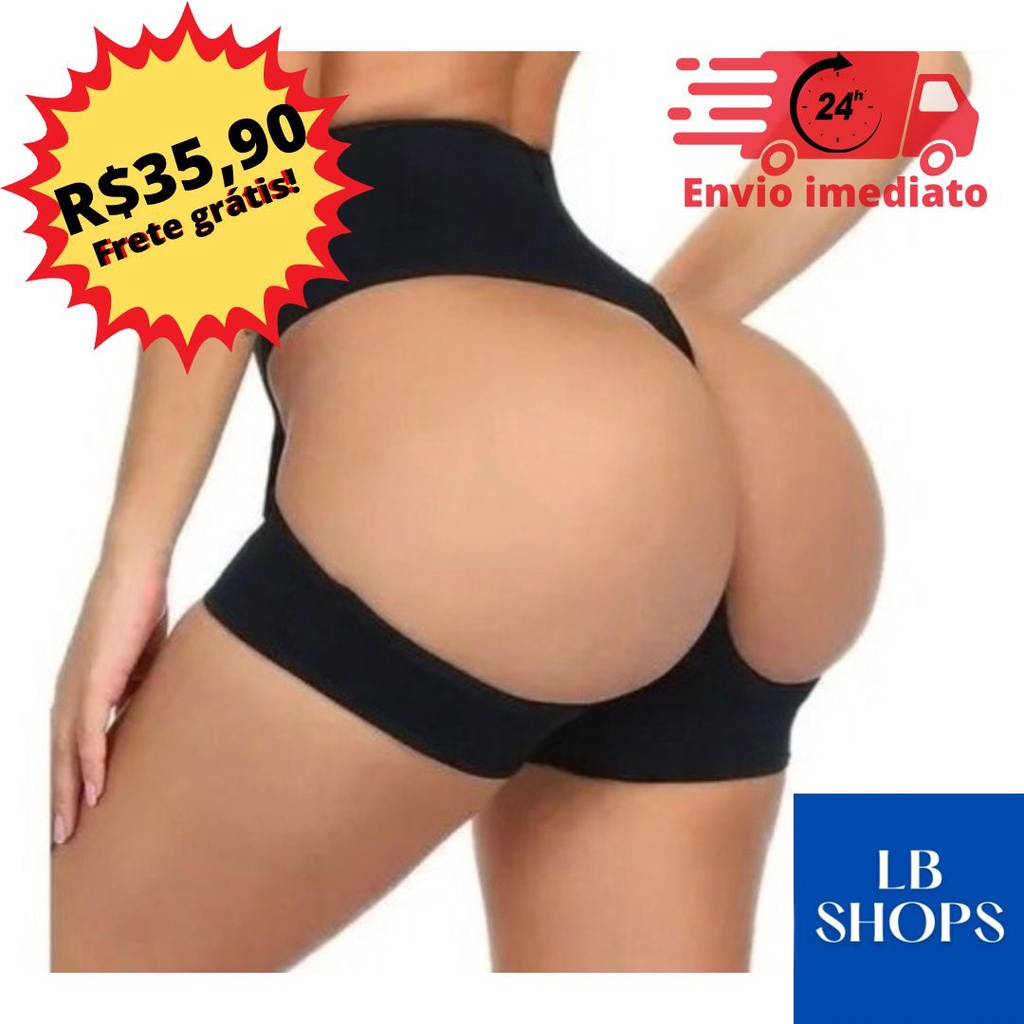 Calcinha Cinta Empina Levanta Bumbum Modela Barriga