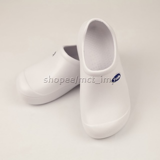 Sapato Babuche Branco ou Preto - Feminina e Masculino - Crocs Enfermagem -  Hospital - Cozinha - Açougue - Epi - Yvate Original | Shopee Brasil