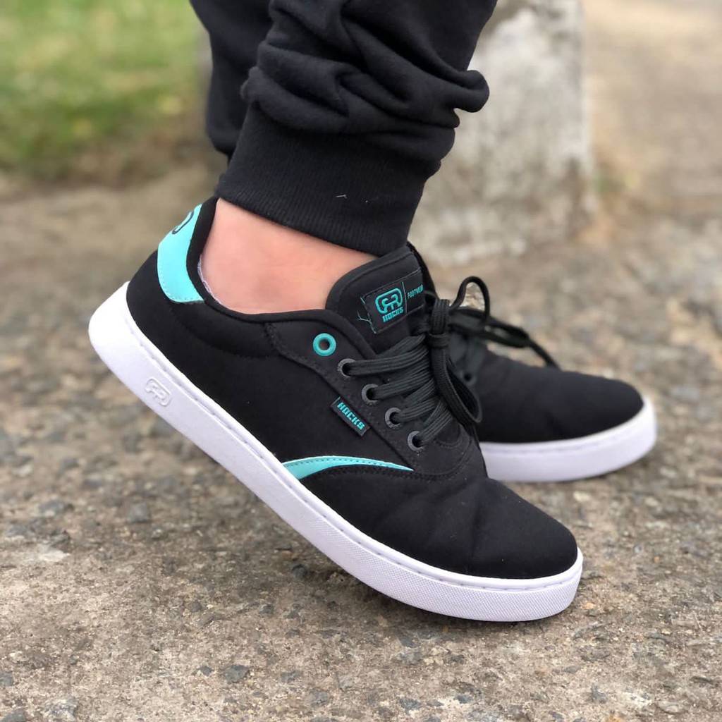 Tênis Hocks Trip Preto/menta Unissex