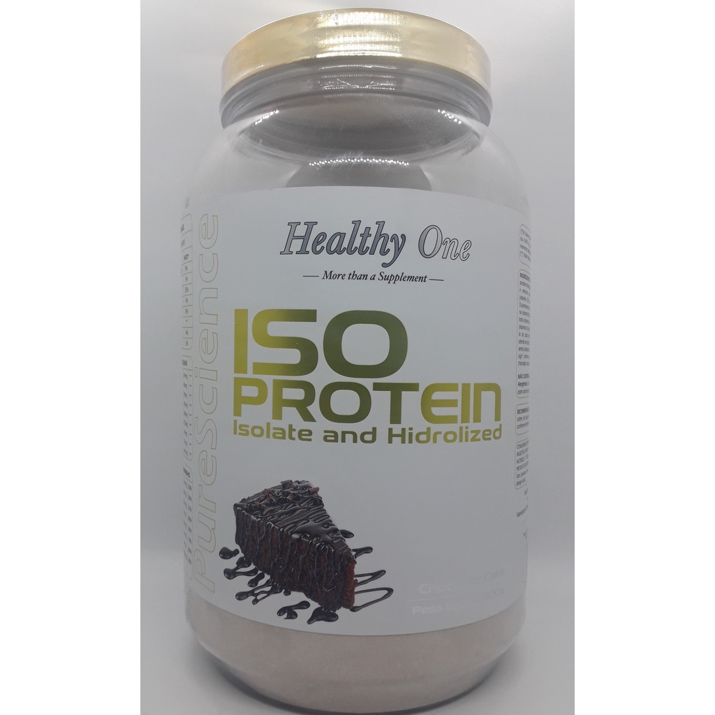 Iso Protein Whey Isolado E Hidrolizado Healthy One 900gr – sabor Chocolate