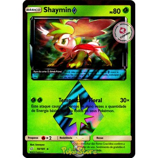 Card Pokemon Shaymin V Original Copag