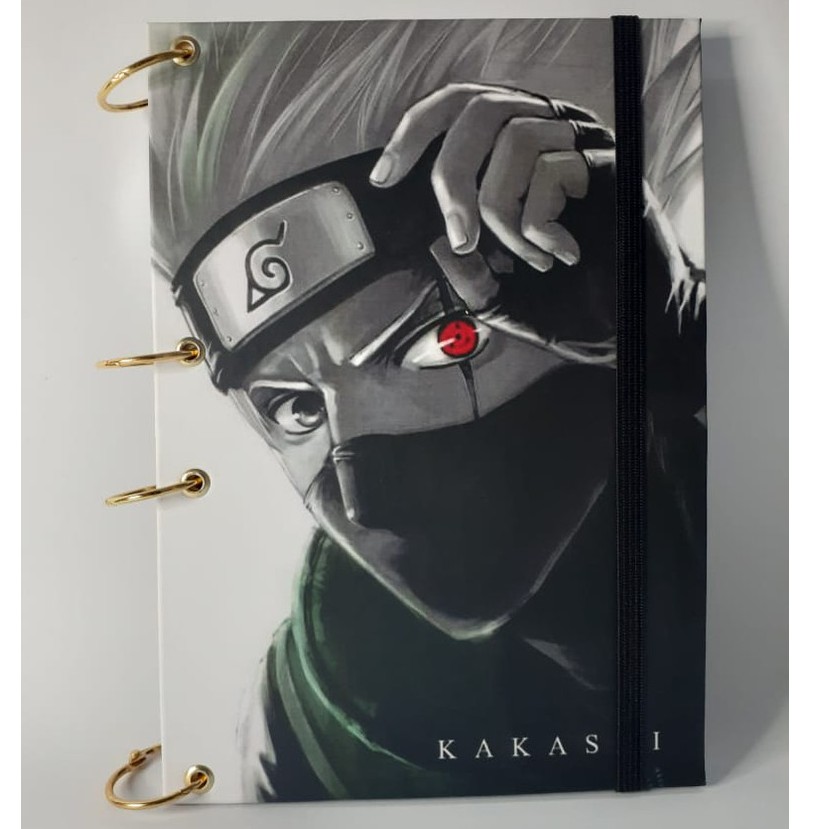 Sketchbook/caderno Para Desenhar Kakashi Naruto