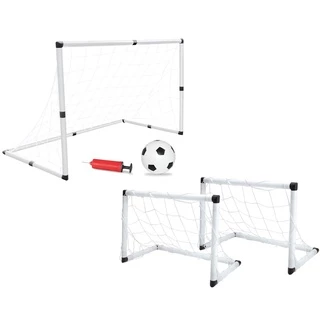 Mini Trave Gol Futebol Infantil 2 Em 1 Com Bola E Bomba Dm Toys