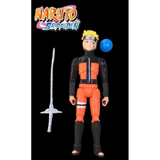 Boneco de Ação Minato Naruto modo Kyuubi - de 30cm com LED - Quarto Ho