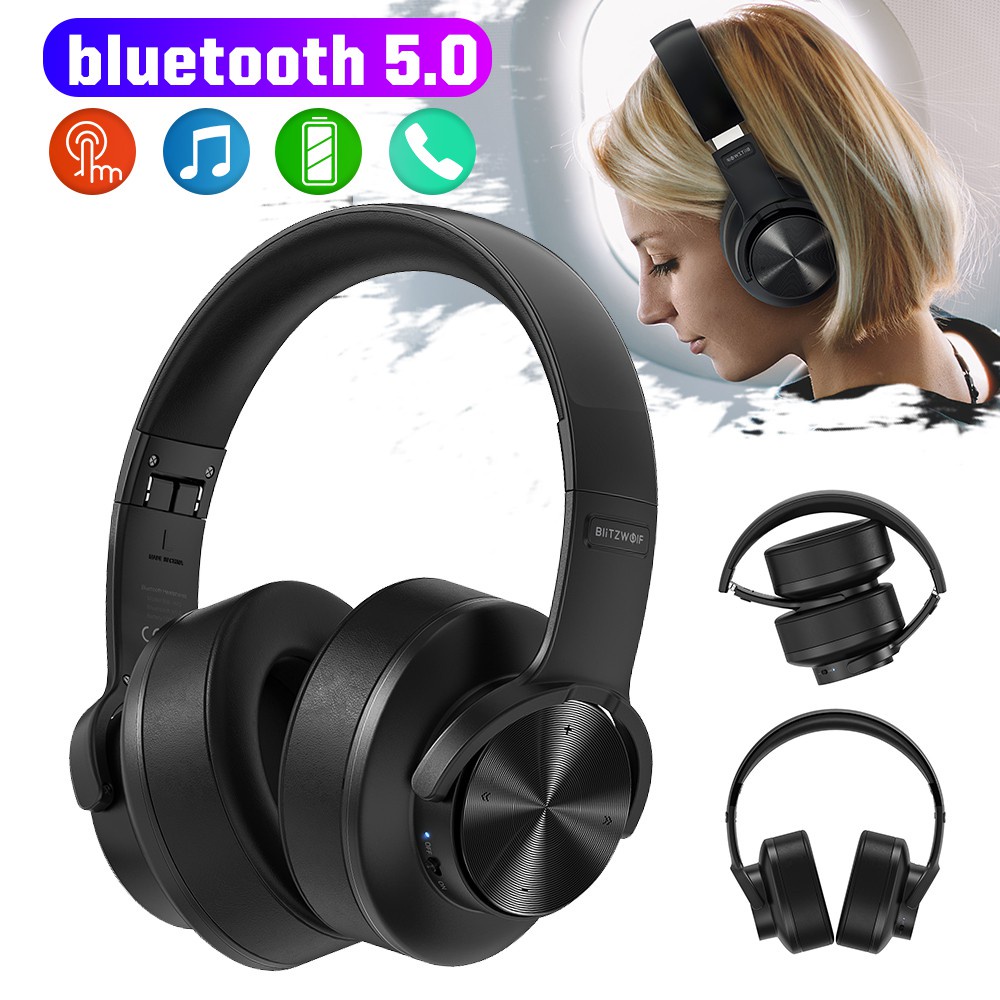 Fone de ouvido para jogos Headset bluetooth sem-fios Dobrável