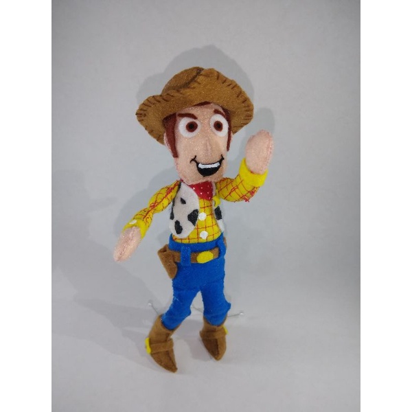 cowboy Woody toy story personalizado em feltro 23cm/ caubói
