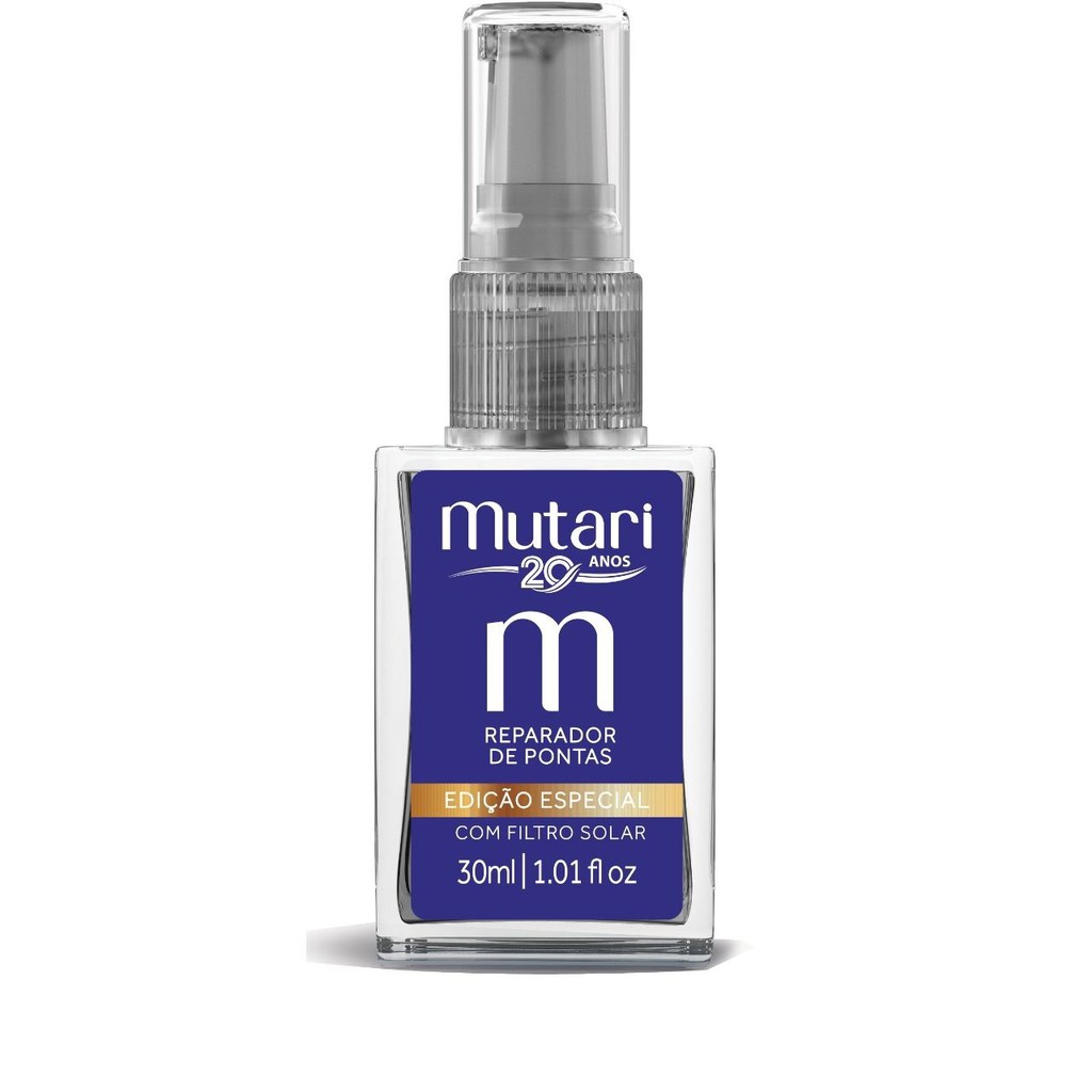 Reparador de pontas - Mutari 20 anos - 30ml | Shopee Brasil