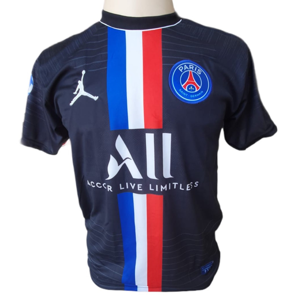 Camisa do best sale psg jordan preta