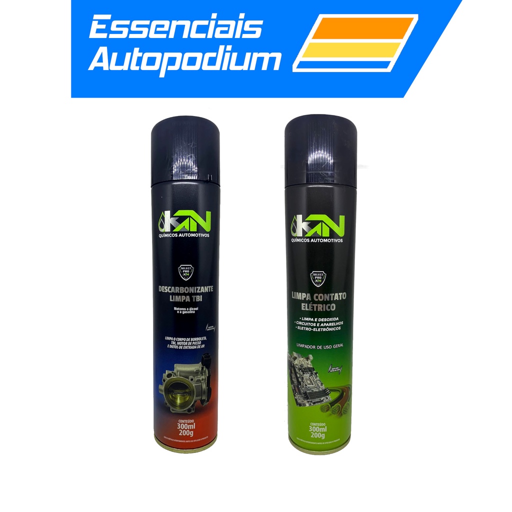 Kit Descarbonizante Limpa Tbi Kn Ml E Limpa Contatos El Tricos E