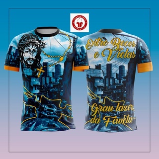 Kit 2 Camisas Camiseta Moto Favela Quebrada Grau Não É Crime
