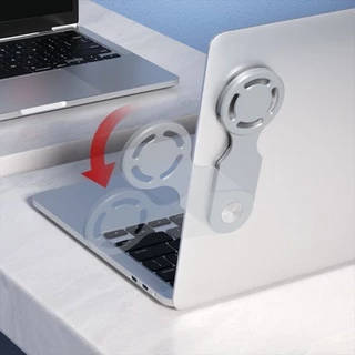 WIN Suporte De Tela Lateral Do Computador Carregamento Magnético De Sucção Dobrável Telefone