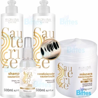 Kit Cauterize Facinatus Cosméticos Restauração Capilar