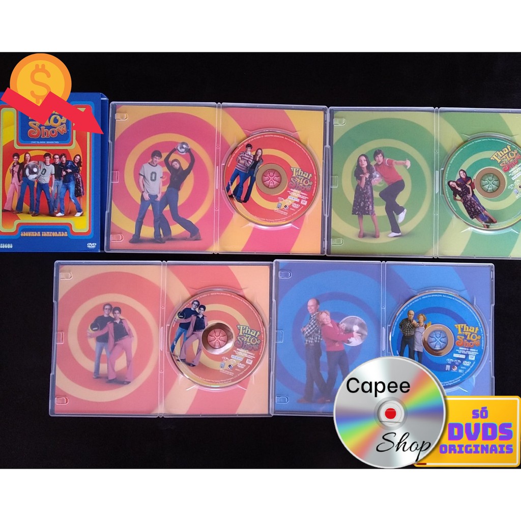 THAT '70S SHOW - A 2ª temporada completa em DVD | Shopee Brasil