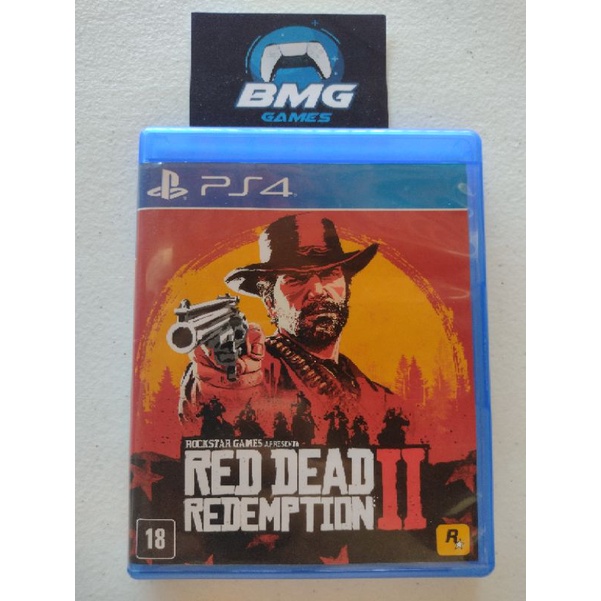 Red Dead Redemption 2 Ps4 Original - Game Mídia Física - Jogo