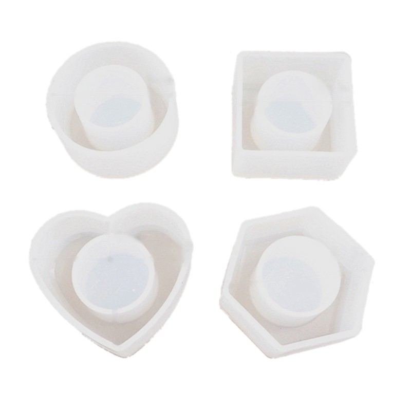 Ott 4 Formas Guardanapo Moldes Resina Para Guardanapo Guardanapo Fivelas Resina Moldes Fundição