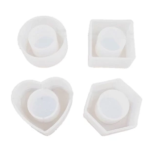 Ott 4 Formas Guardanapo Moldes Resina Para Guardanapo Guardanapo Fivelas Resina Moldes Fundição