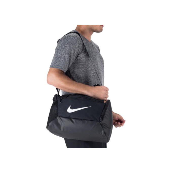 Mala nike Brasilia XS Duff - 25 Litros - Preto+Branco