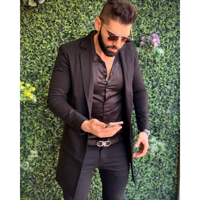 Casaco Sobretudo Blazer Masculino