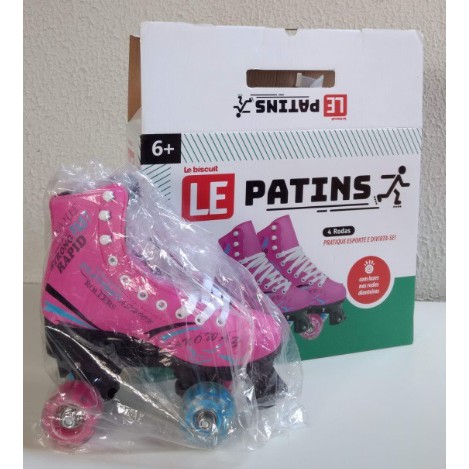 Patins Le 4 Rodas com Luzes N° 34 - Le biscuit