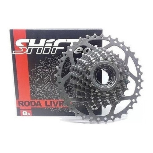 Catraca Roda Livre 8v 13/36 Shiftech Index Rosca Bike Mega