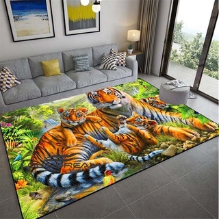 Compre 3d tigre impresso tapete moda yoga tapete fotografia prop decoração  do quarto área tapetes para sala de estar