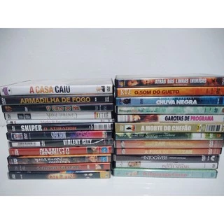 filmes dvd usado originais impecáveis vários titulos