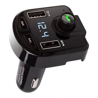 Carregador Carro Transmissor Fm Bluetooth Veicular Mp3 Rádio