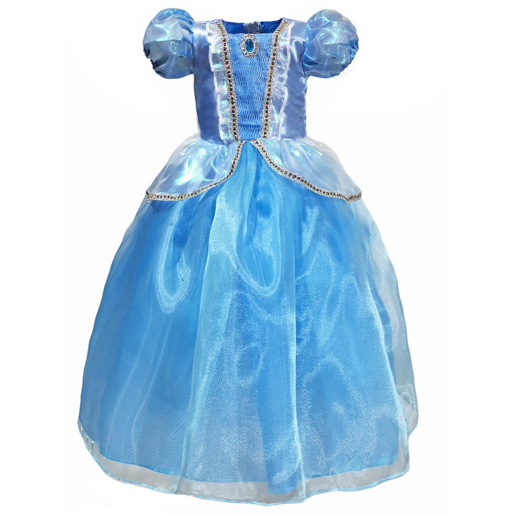 Vestido Cinderela fantasias moda infantil temáticos