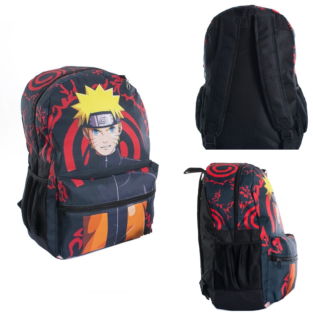 Mochila Original Naruto Akatsuki Nuvem - Bolsa De Costas Escolar Lançamento  Pacific no Shoptime