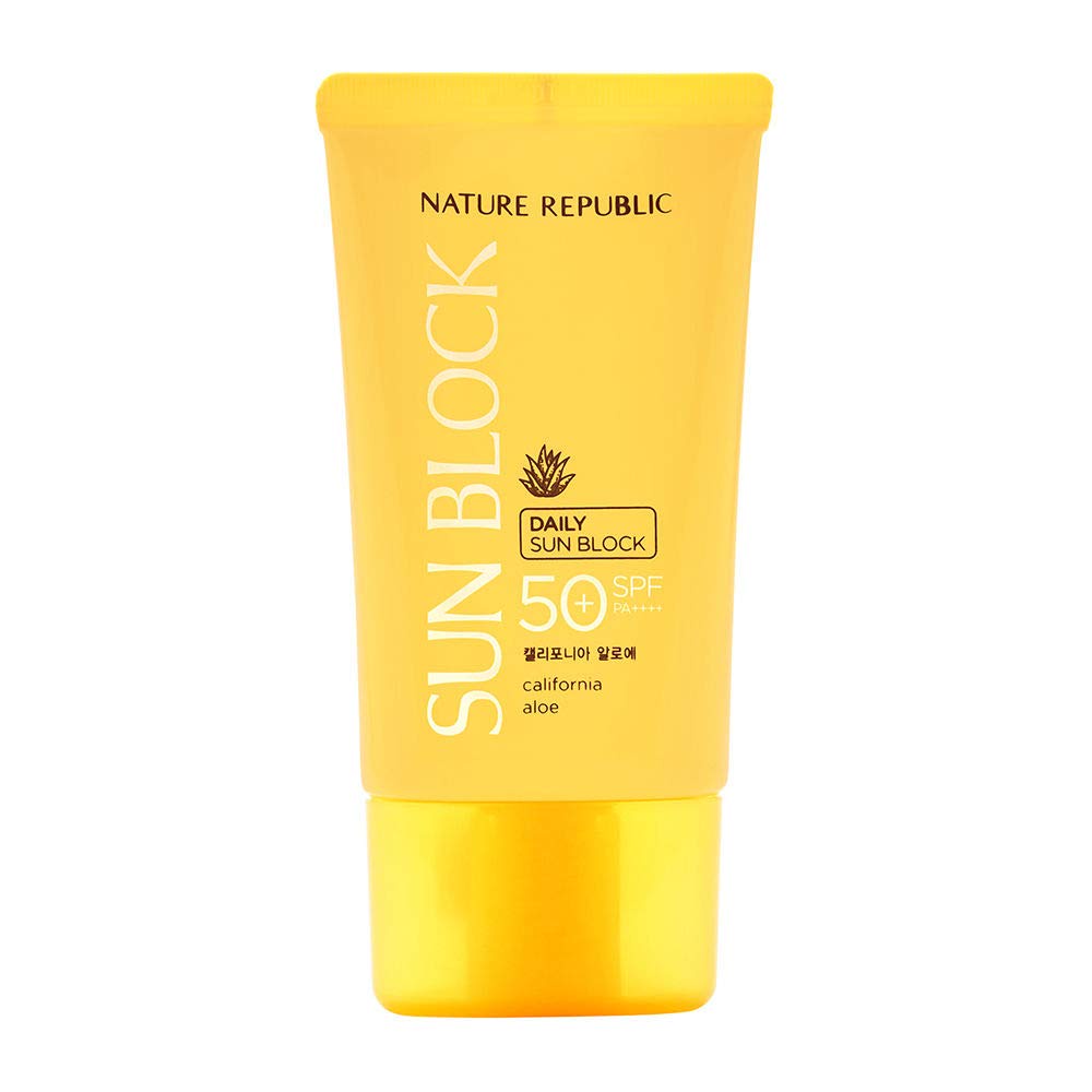 nature republic california aloe daily sun block spf50+ pa++++ 57g ...