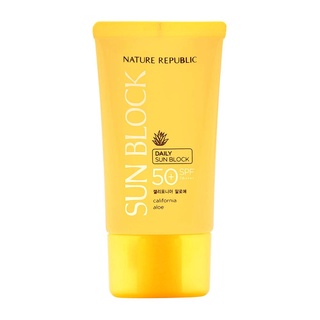 nature republic california aloe daily sun block spf50+ pa++++ 57g