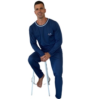 Tubarão - Pijama Masculino Longo