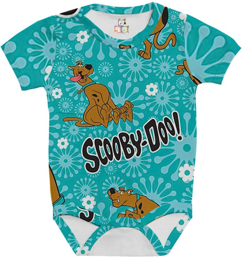 Body Bodies Bebê Personalizado Desenho Infantil Scooby Doo | Shopee Brasil