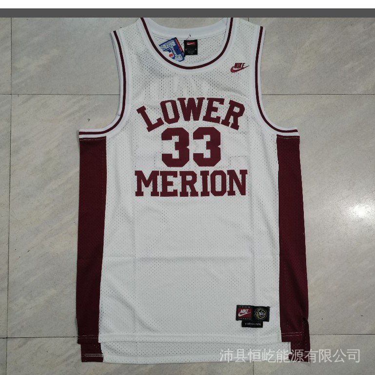 Nba Jersey No . 33 Kobe Sports Branco High School Lower Merion Pdx5