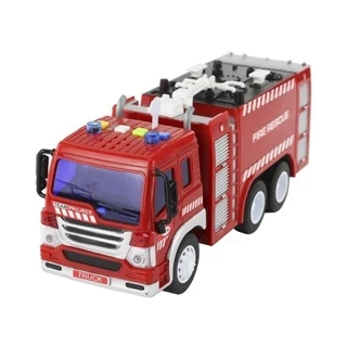 BRINQUEDO CAMINHAO VEICULO DE BOMBEIRO RESCUE VERMELHO BBR em Oferta na Shopee