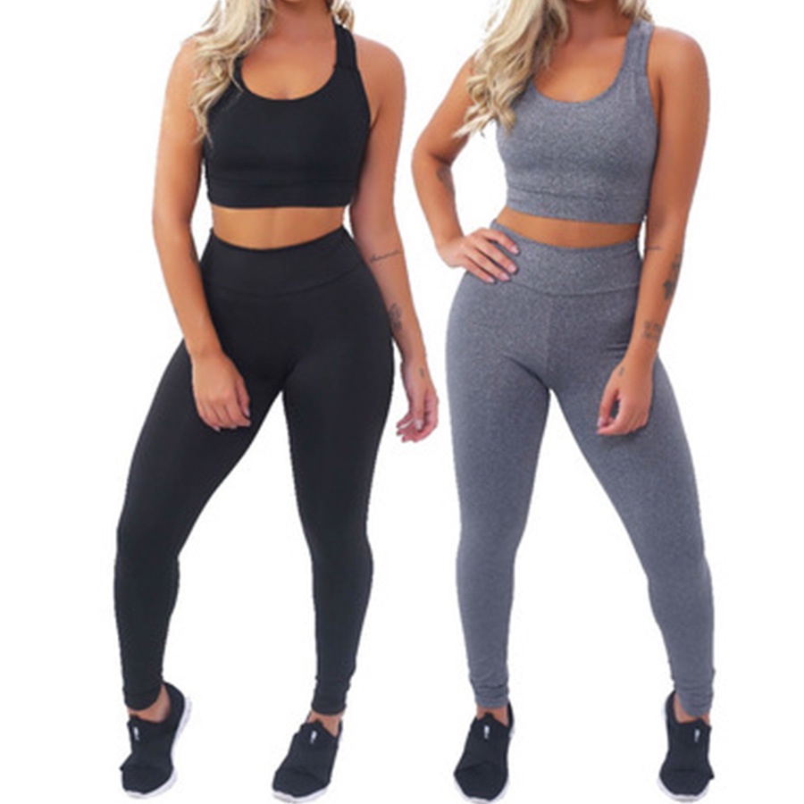 Conjunto Calça Legging e Top Suplex Academia dia a dia promoção