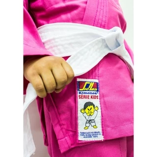 Kimono Judô Rosa Kids Shihan Infantil
