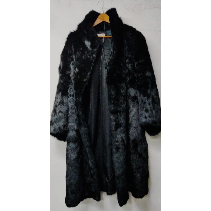 Casaco de store pele preto feminino