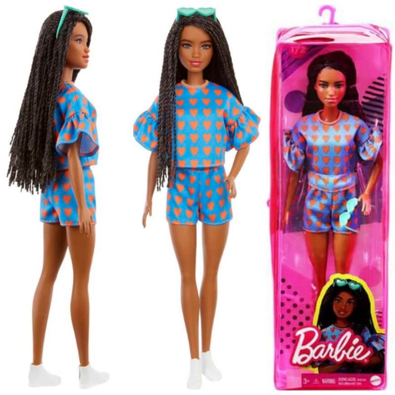 Naturalistas Boneca Negra Fashionistas Cabelo Afro Liya