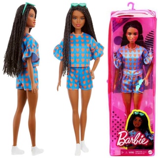 Boneca Barbie Fashionistas Morena Negra Com Prótese Na Perna