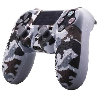 Capinha capa para Controle Ps4 Silicone Protetora Capa Antiderrapante original topíssima camuflada