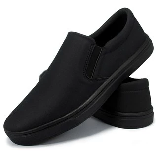 Tênis Slip On Unissex Tênis Preto Sem Cadarço Conffortop super confortavel e estiloso
