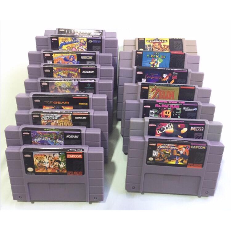 Jogos Super Nintendo Fitas SNES. | Shopee Brasil