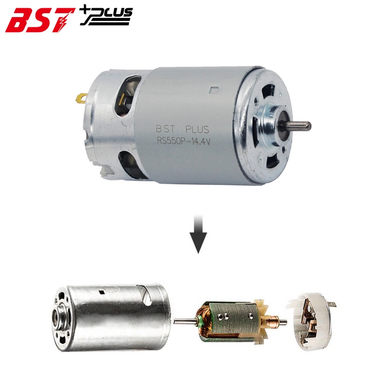 RS550 12 V/16.8/18/21/24/25 19500 RPM Motor DC Para Furadeira Elétrica/Chave De Fenda